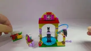 LEGO Friends Unboxing of Foals Washing Station 41123