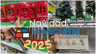 LO m&aacute;s NUEVO de NAVIDAD TOUR POR HOMECENTER 🎄TOUR POR LA TIENDA HOMECENTER COLOMBIA/TENDENCIAS⛄2025