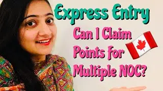 Canada Immigration Q&A #shorts | Can I Claim Points For Multiple NOC Codes?
