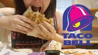 ASMR TacoBell Crunchwrap Supreme | Tacos | Fast Food | Relaxing Eating Sounds