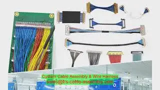 Wire Harness Manufacturer Speaker Cable Extension 20mm EDP Display 32Awg I-PEX 20454-030T-01