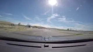Evo X run, Autocross event #9 (Tri-Cities Race Way)