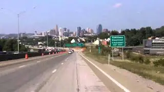 Driving North Through Cincinnati, Oh