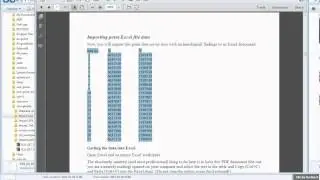 Import Excel Point Data