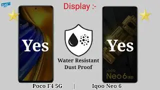 Poco f4 5g vs iqoo neo 6 camera | Antutu benchmark | speed test | battery | charging | Display | dur
