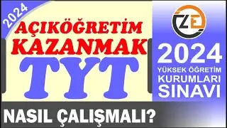 A&Ouml;F TYT Nasıl &Ccedil;alışmalı? 16 Haftalık &Ccedil;alışma Planı  - A&ccedil;ık&ouml;ğretim Kazanmak İ&ccedil;in Ka&ccedil; Net Yapmalı