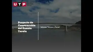 G6 Puente Tarata | Avance de proyecto final 1 | Construcciones Especiales