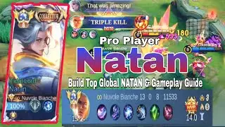 Pro Player Natan Dominates! 🏆 Best Build & MVP Gameplay | Top Global Natan by Nuvole Bianche.