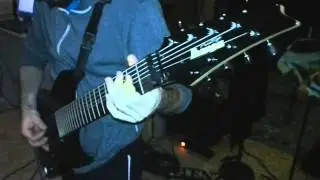Matteo with Ibanez 8 strings