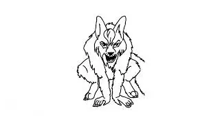 Anime Werewolf Transformation &ndash; Faith&rsquo;s Full Moon Awakening | Hand Drawn Animation
