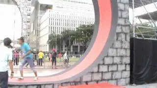 Sasuke Malaysia Soritatsu Kabe (Warped Wall)