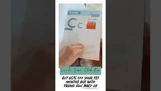Circletime Club Monthly Box Sample Walkthrough