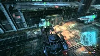 BATMAN ARKHAM KNIGHT use batmobile's battle mode to navigate tight areas
