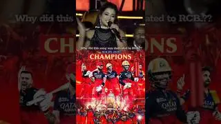 Shreya Ghoshal's Dedicated Song For Champion RCB #rcb #kohli #shreyaghoshal #viratkohli #bangalore