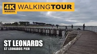 St Leonards Pier Walking Tour in St Leonards, Australia (4K 60fps)