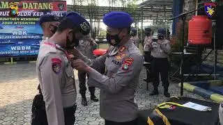 PELATIHAN TACTICAL EQUIPMENT - DIT POLAIRUD POLDA KEP. BABEL