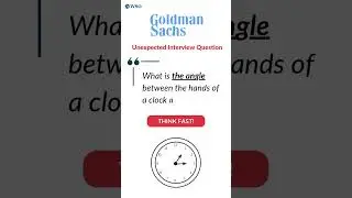 The Most CHALLENGING Brain Teaser from Goldman Sachs &ndash; How Would You Solve It?