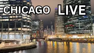Chicago LIVE Day after Christmas Day Walk (December 26, 2025) No Talking City Sounds