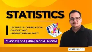 Correlation:: Concept and understanding