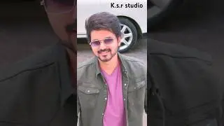 the boss entry #vijaythalapathy #shorts #trending #ksrstudio