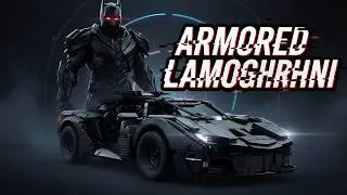 Бронированный Lamborghini Aventador Бэтмена &mdash; это не LEGO&hellip; Но, возможно, даже лучше! 🦇🔥