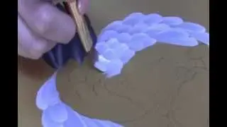 トールペイント「アトリエ・ラ・シルフィッド」【100均で描く鶴亀】