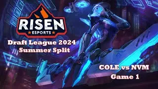 Risen Draft League 2024 - Summer Split - Week 4 - COLE vs NVM - Game 1