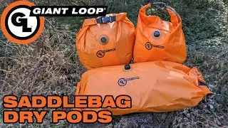 Organize and Protect Your Gear With the Giant Loop Saddlebag Dry Pods (Free w/all Saddlebags!)