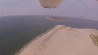 Flight over 3 islands: Norderney - Baltrum - Langeoog in a Cessna 177RG LN-ALK