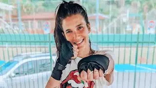 Girl Boxing Workout - Padwork / Sparring