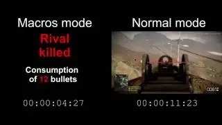 Shooting UZI no recoil (line)
