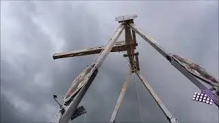 kermis Tilburg 2023 montage van een gedeelte van de Airborne van Ordelman