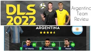 DLS 22 Argentina Team & Messi new rating 86