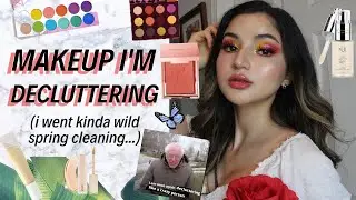 MAKEUP I'M DECLUTTERING + why ✰ a kinda shocking spring-cleaning beauty declutter