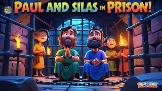 Paul and Silas in Prison: A Miracle of Faith and Freedom I Bible Stories for Kids