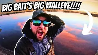 Small Slough (BIG BAITS!!!) Means BIG Walleye ((🏆TROPHY FISHING!!!🏆))