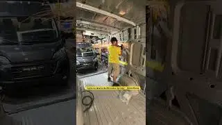 Corte na lataria para instala&ccedil;&atilde;o de janelas - Sprinter #motorhomers #motorhometravel  #motorhoming