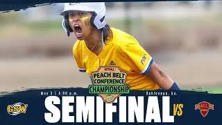 2025 Peach Belt Conference Tournament Semifinal Highlights