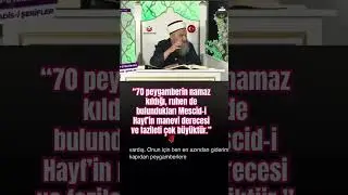&ldquo;70 peygamberin namaz kıldığı, Mescid-i Hayf&rsquo;in manevi derecesi ve fazileti &ccedil;ok b&uuml;y&uuml;kt&uuml;r.&rdquo; #mekkah