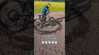 52v 2000w electric bike #automobile #bike #bikelife #mtb #amazing