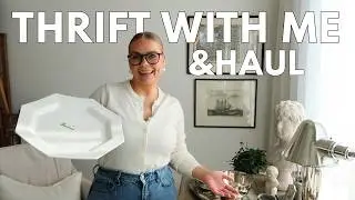 Vintage Home Decor & Thrift Shop With Me & Haul!