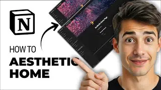 Как сделать главную страницу вашего сайта Notion эстетичной (самый простой способ) (Руководство 2...