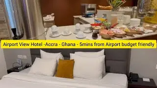 Airport View Hotel in Accra - Ghana. 5 mins from the airport. Free pickup