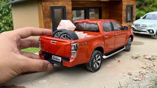 Mini ISUZU D-MAX Truck | Off-roading | Diecast Model Car Unboxing