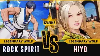 FF:CotW 🐺 ROCK SPIRIT (Jae Hoon) vs HIYO (Mai Shiranui)⭐Replay Match - FATAL FURY: CotW - 1/26