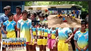 Vallalar higher secondary school 🆚Minarva  கும்பகோணம் குறுவட்டை அளவிலான பள்ளிகள் கபடி போட்டி ❤