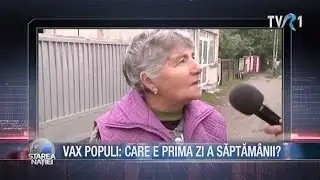 Vax Populi: Care este prima zi a săptămânii? (@Starea Naţiei)