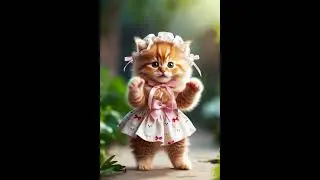 kitten dancing 😻🍼 dudi dudi dum dum #shorts #catvideos #funnyanimals