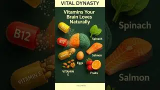 Vitamins Your Brain Loves Naturally: Boost Cognitive Health with These Foods 🧠💪
