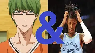 CATCH and SHOOT in AIR!! - Midorima Shintaro & Ja Morant (Kuroko no Basket Vs NBA)